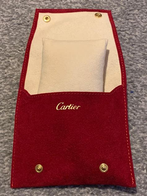 cartier watch travel pouch|Cartier Watch Travel Pouches for sale .